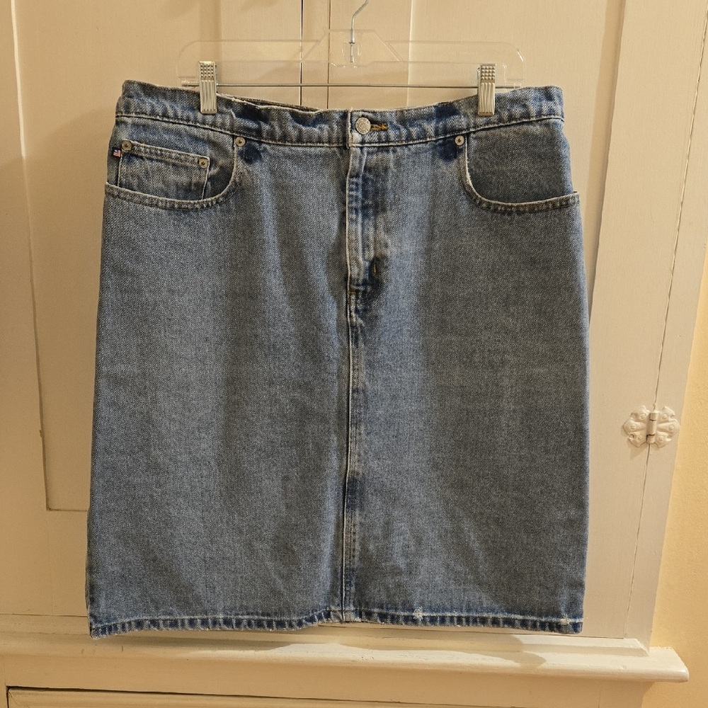 Ralph Lauren denim skirt Sz 14